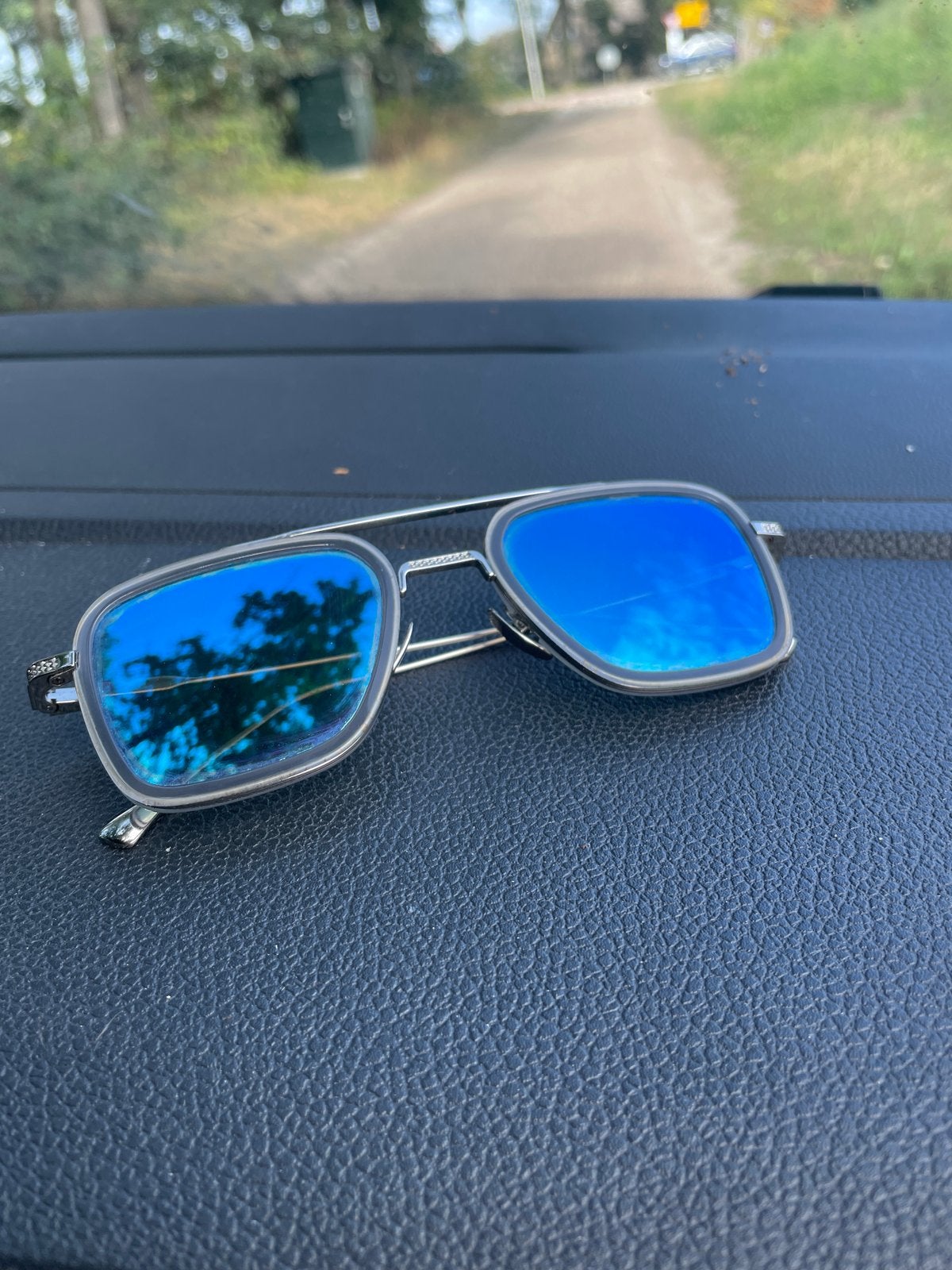 Dita, Overige merken, Gebruikt, Zonnebril, Blauw