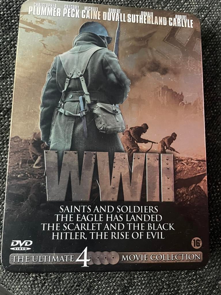 WWII (4 films in een Steelbox), Cd's en Dvd's, Ophalen of Verzenden, Zo goed als nieuw