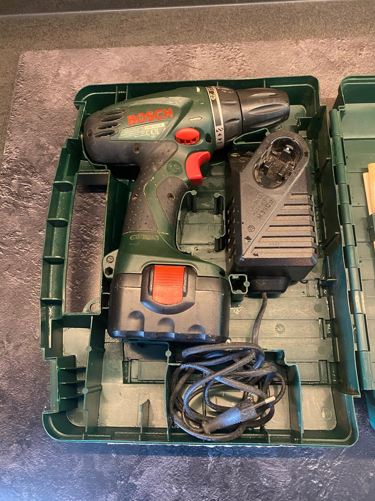 Bosch Original PSR 14,4-2 Accu Boormachine met Oplader, Doe-het-zelf en Verbouw, Gereedschap | Boormachines, Ophalen of Verzenden