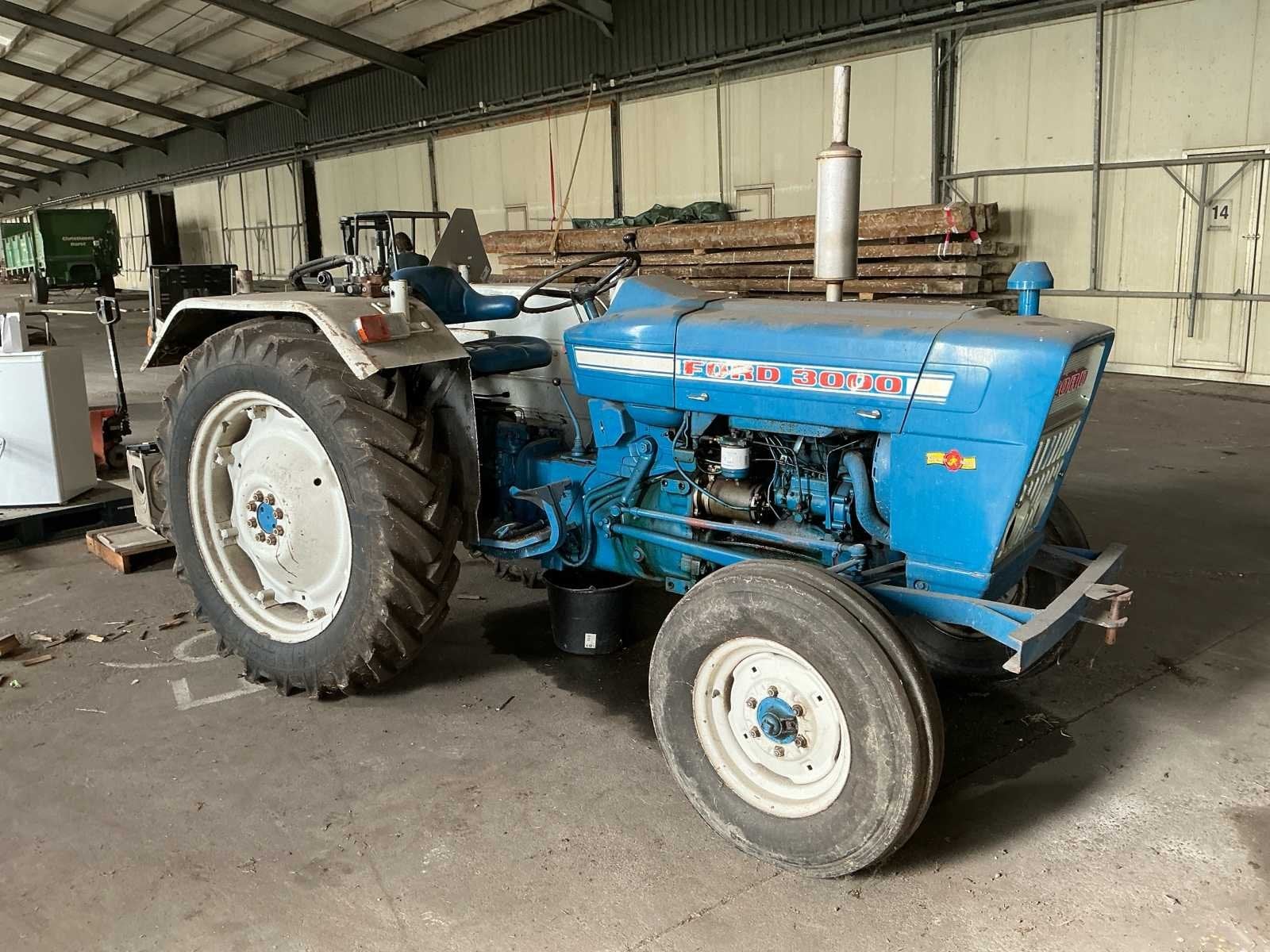 1969 Ford 3000 2WD diesel tractor – hydraulische topstang, Zakelijke goederen, Gebruikt, Ford