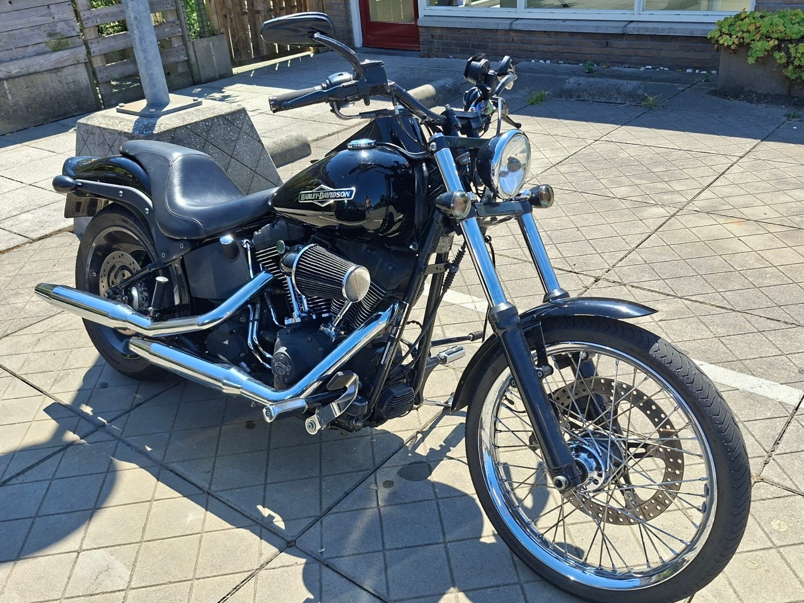 Harley Davidson FXSTB 1600!!, Ophalen, 6 versnellingen, Harley-Davidson, 1600 cc