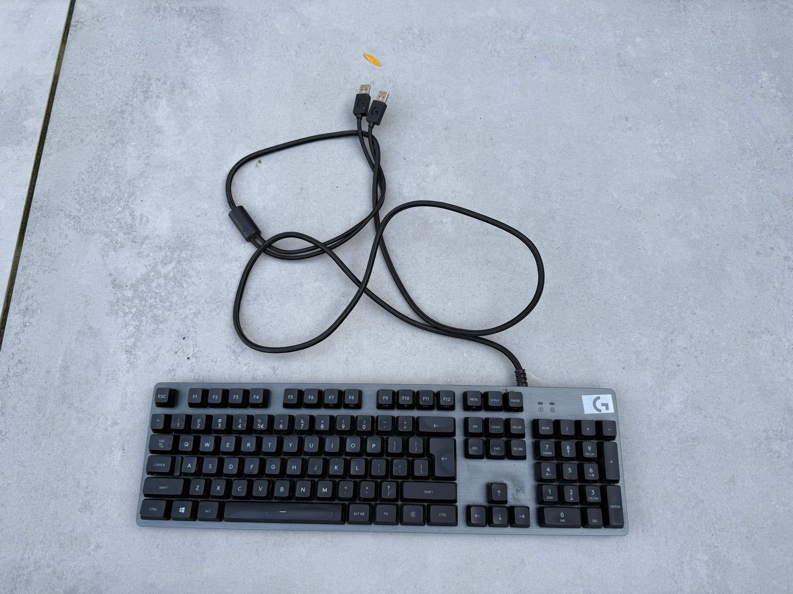 Logitech G413 Carbon Mechanisch Gaming Toetsenbord, Gebruikt, Gaming toetsenbord, Ophalen of Verzenden, Qwerty