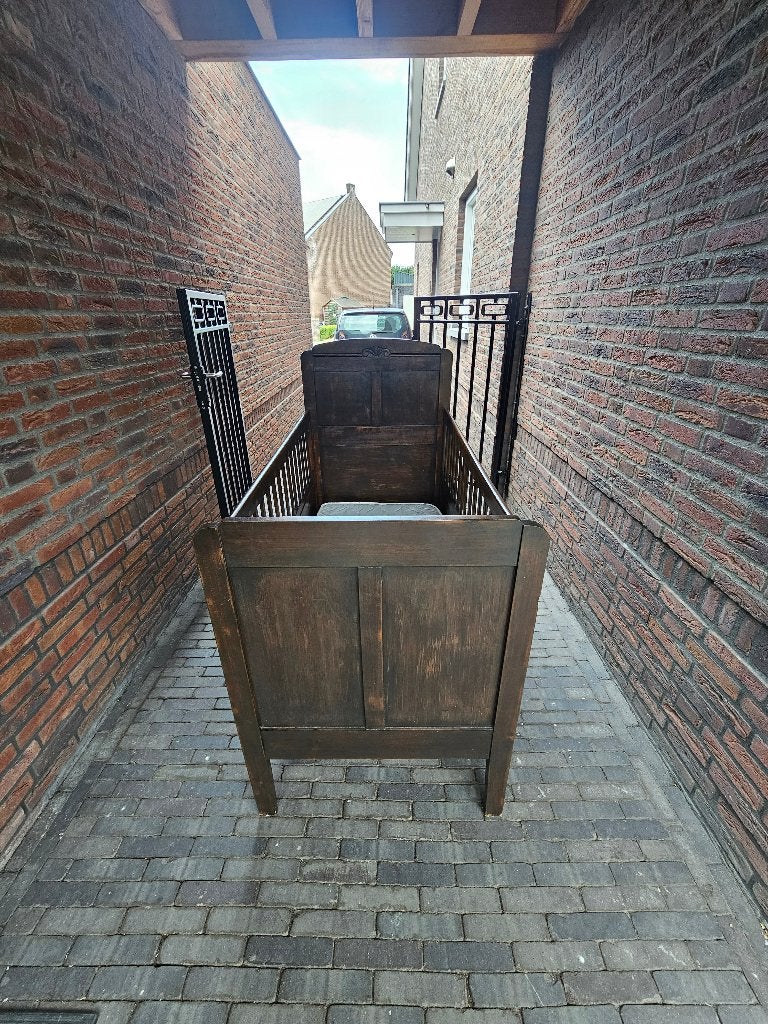 Antiek babybedje, Gebruikt, 70 tot 85 cm, Minder dan 140 cm, Ophalen