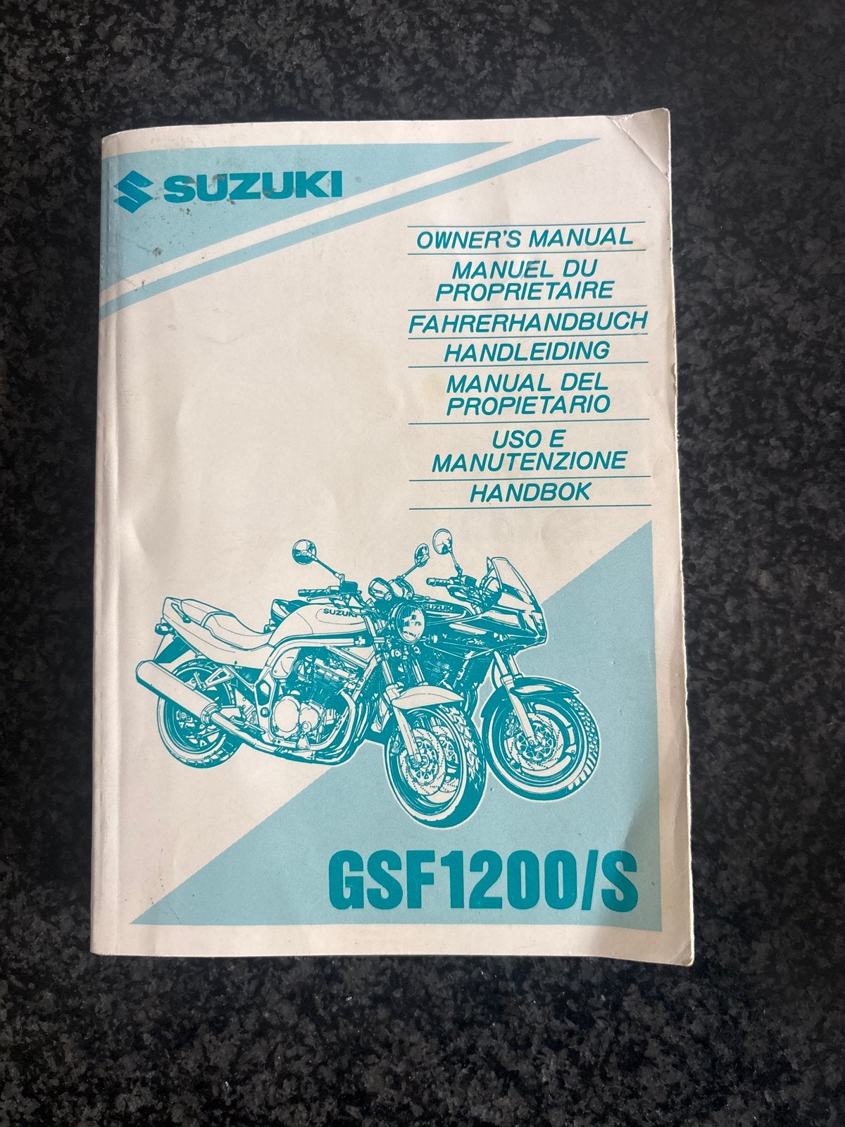 Handleiding Suzuki GSF1200/S Bandit (1995), Motoren, Ophalen of Verzenden, Suzuki