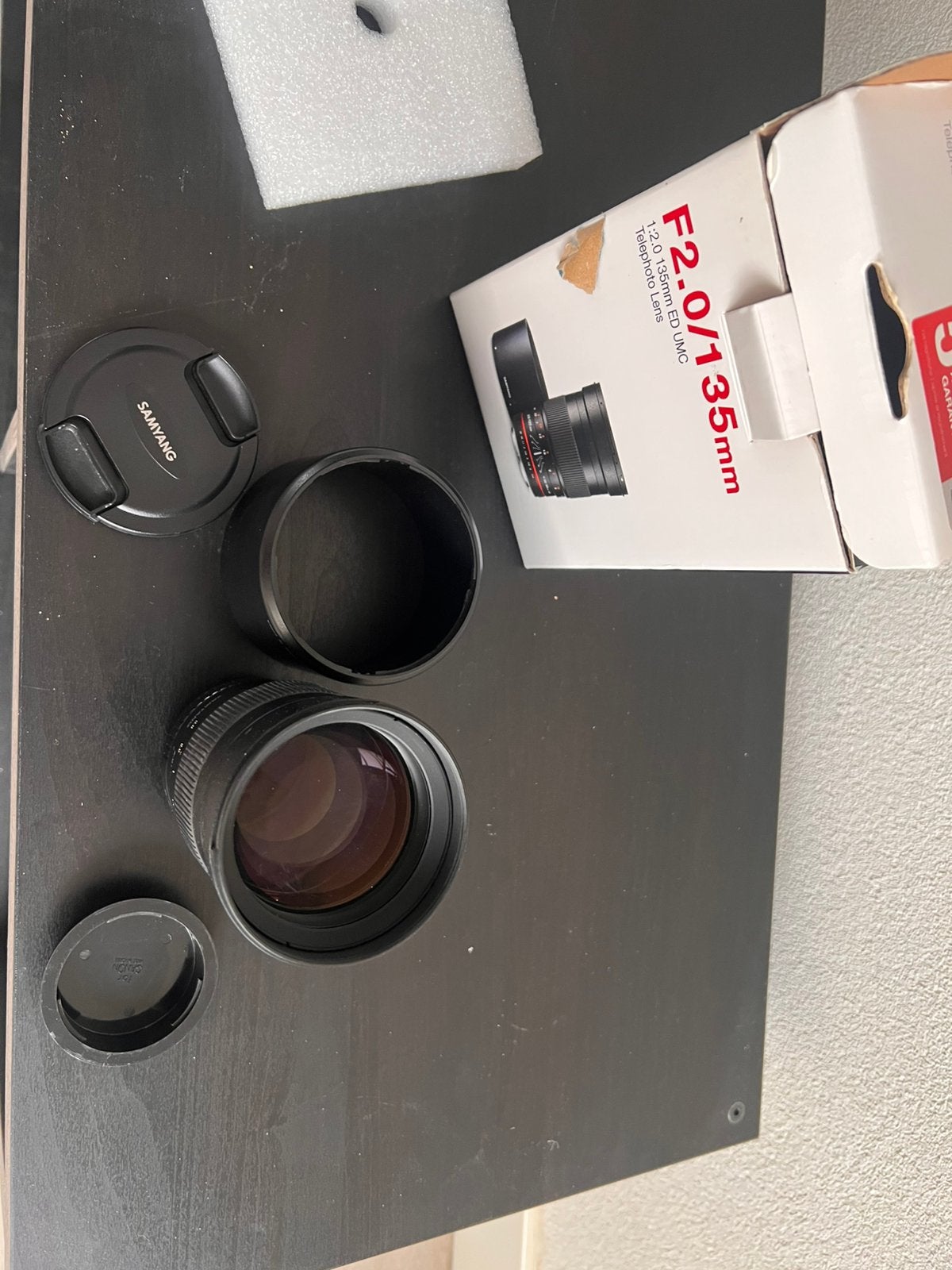 Samyang 135mm F/2.0 Sony E-mount, Ophalen, Zo goed als nieuw, Telelens