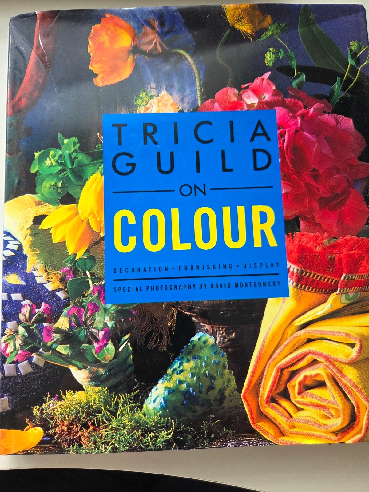Koffietafelboek Tricia Guild On Colour - Fotografie David Mo, Ophalen of Verzenden, Zo goed als nieuw, Overige onderwerpen, Tricia Guild