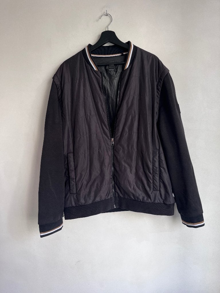 hugo boss jas maat xxl zwart, Verzenden, Zwart, Overige maten, Zo goed als nieuw
