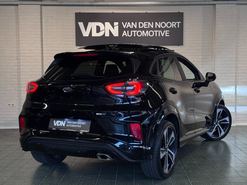 Ford PUMA 1.0 EcoBoost Hybrid ST-Line X 155pk Aut B&O Winter, Automaat, Met garantie (alle), Zwart, Bedrijf