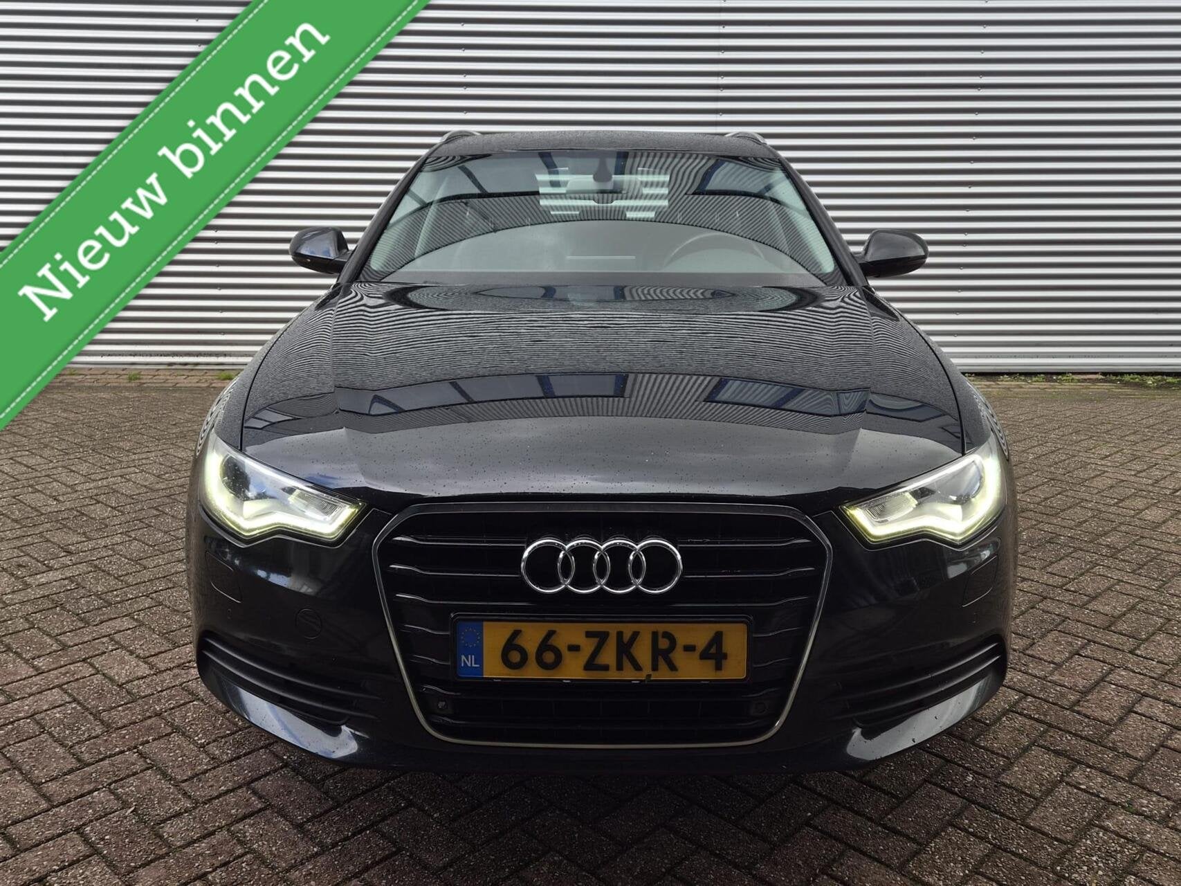 Audi A6 Avant 2.0 TDI Pro Line S /Aut/Navi/Leder/Led, Gebruikt, 4 cilinders, Met garantie (alle), Zwart
