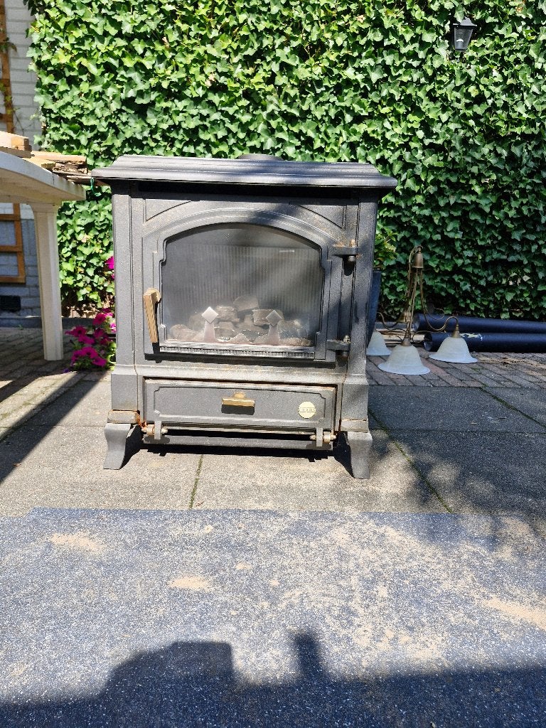 Gaskachel, Ophalen, Gebruikt, Gas, Vrijstaand