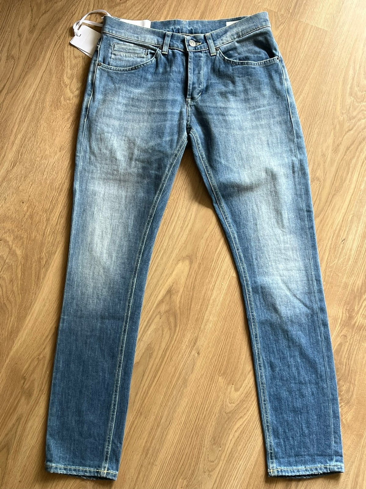 Dondup skinny jeans, maat 34, nieuw, wvp €230,00, Kleding | Heren, Spijkerbroeken en Jeans, Blauw, Nieuw, Ophalen of Verzenden