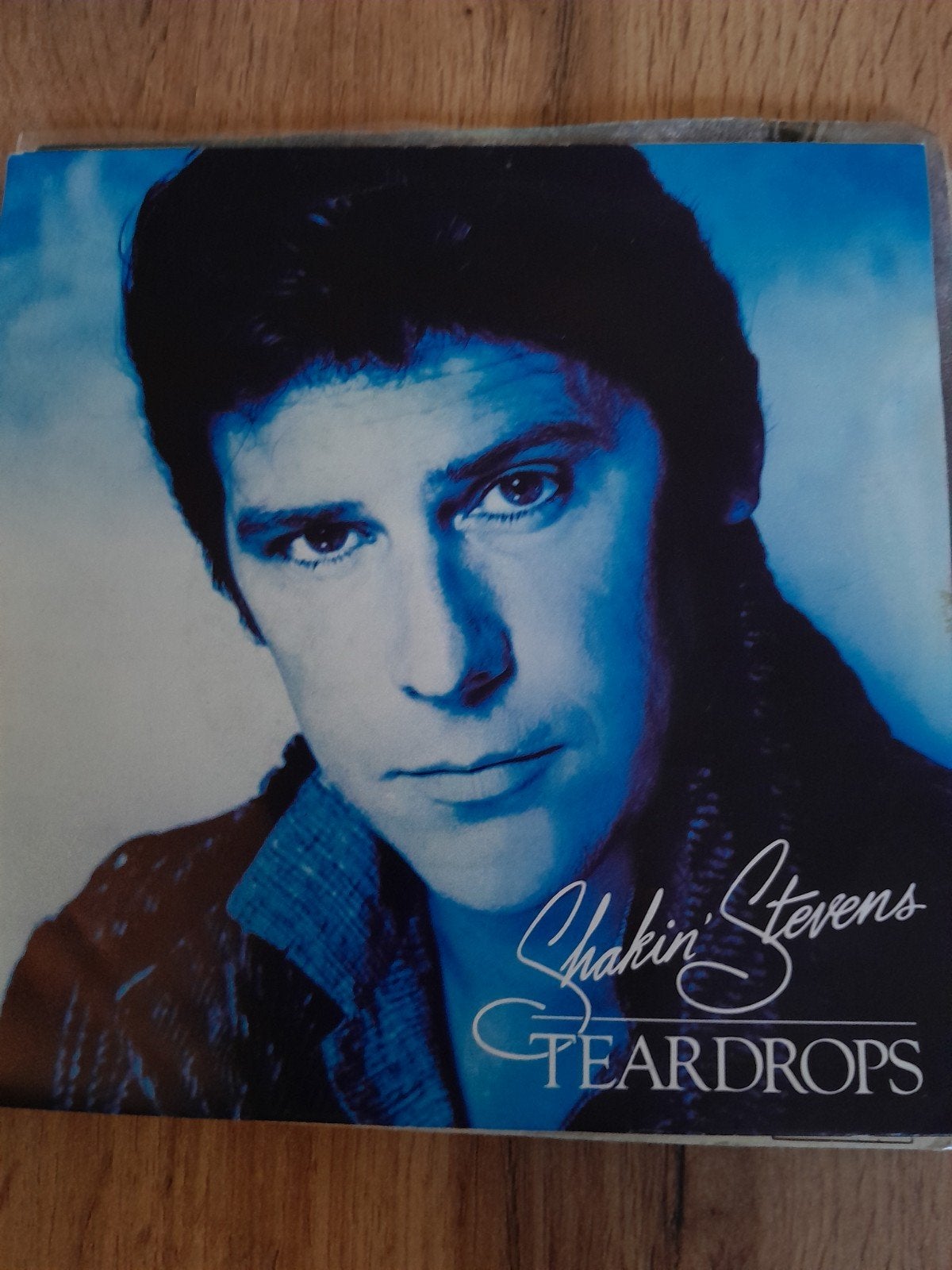 shakin stevens 7inch teardrops, Cd's en Dvd's, Vinyl Singles, Ophalen of Verzenden, Zo goed als nieuw, Pop