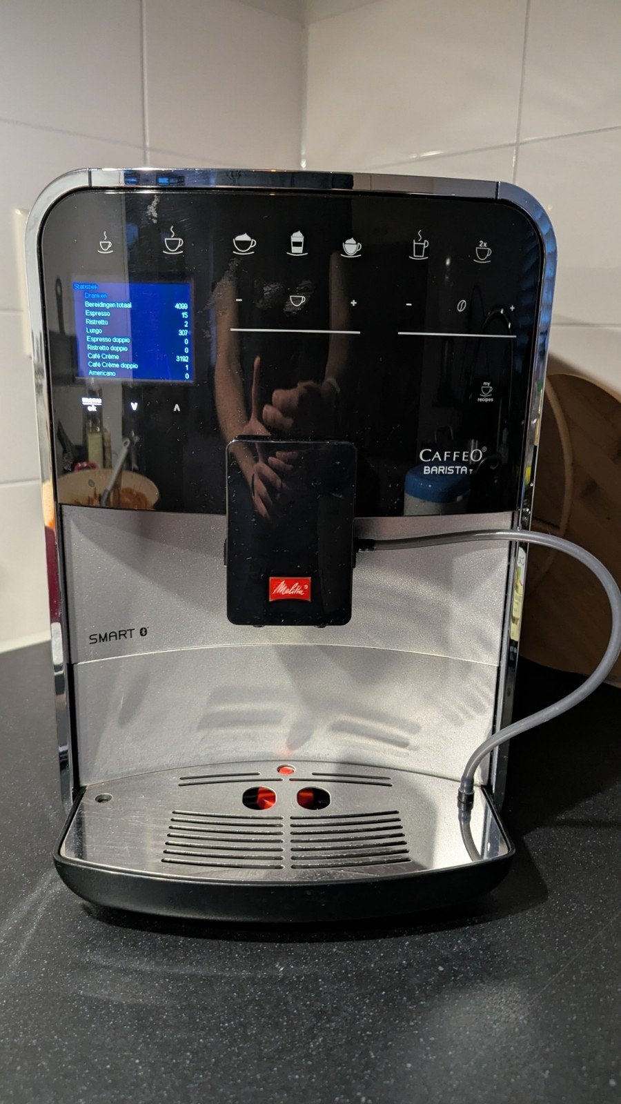 Melitta Caffeo Barista T Smart volautomatische koffiemachine, Witgoed en Apparatuur, Koffiezetapparaten, Ophalen, Koffiemachine