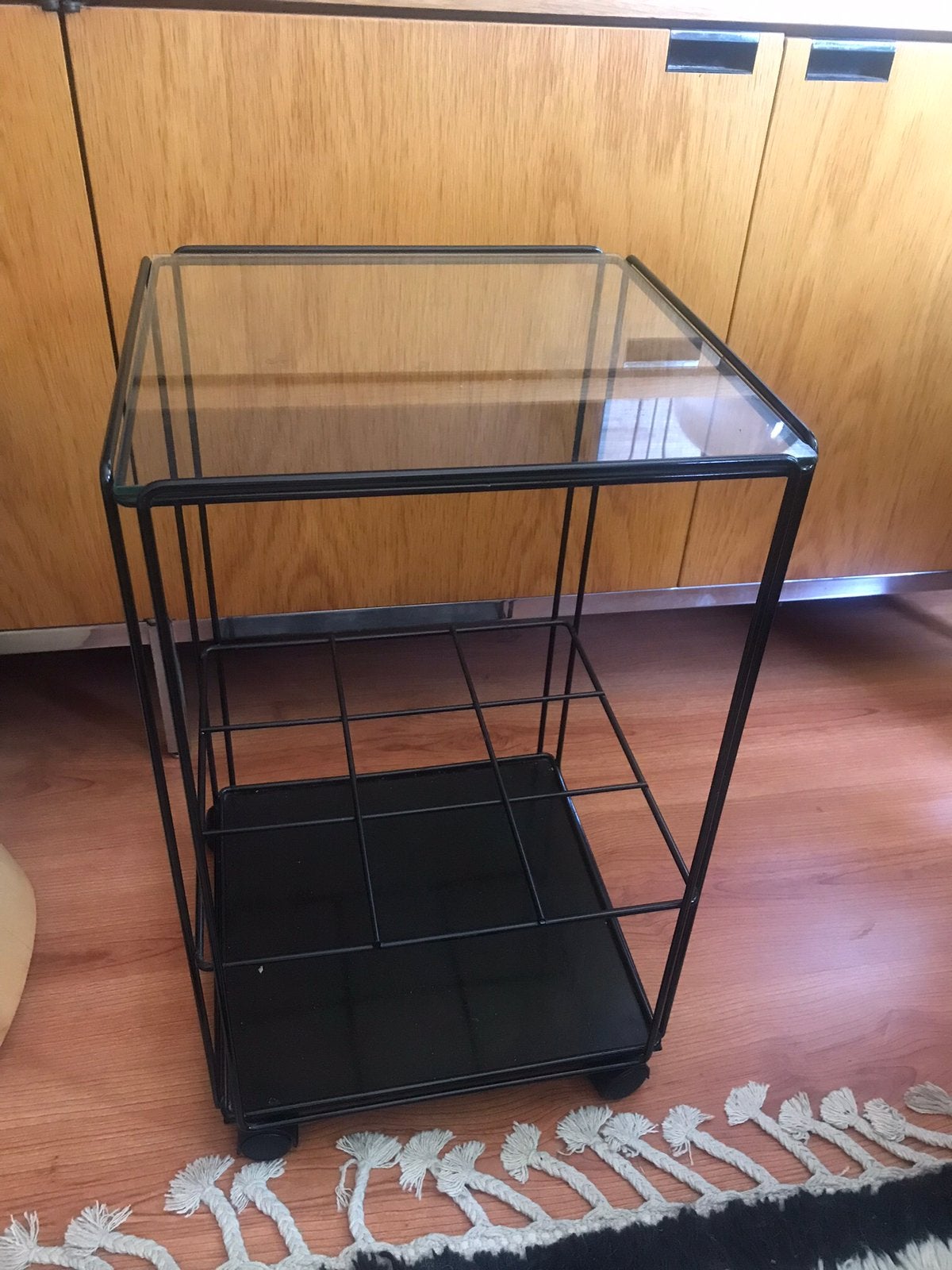 Vintage Max Sauze bar trolley 1970, Ophalen, Gebruikt