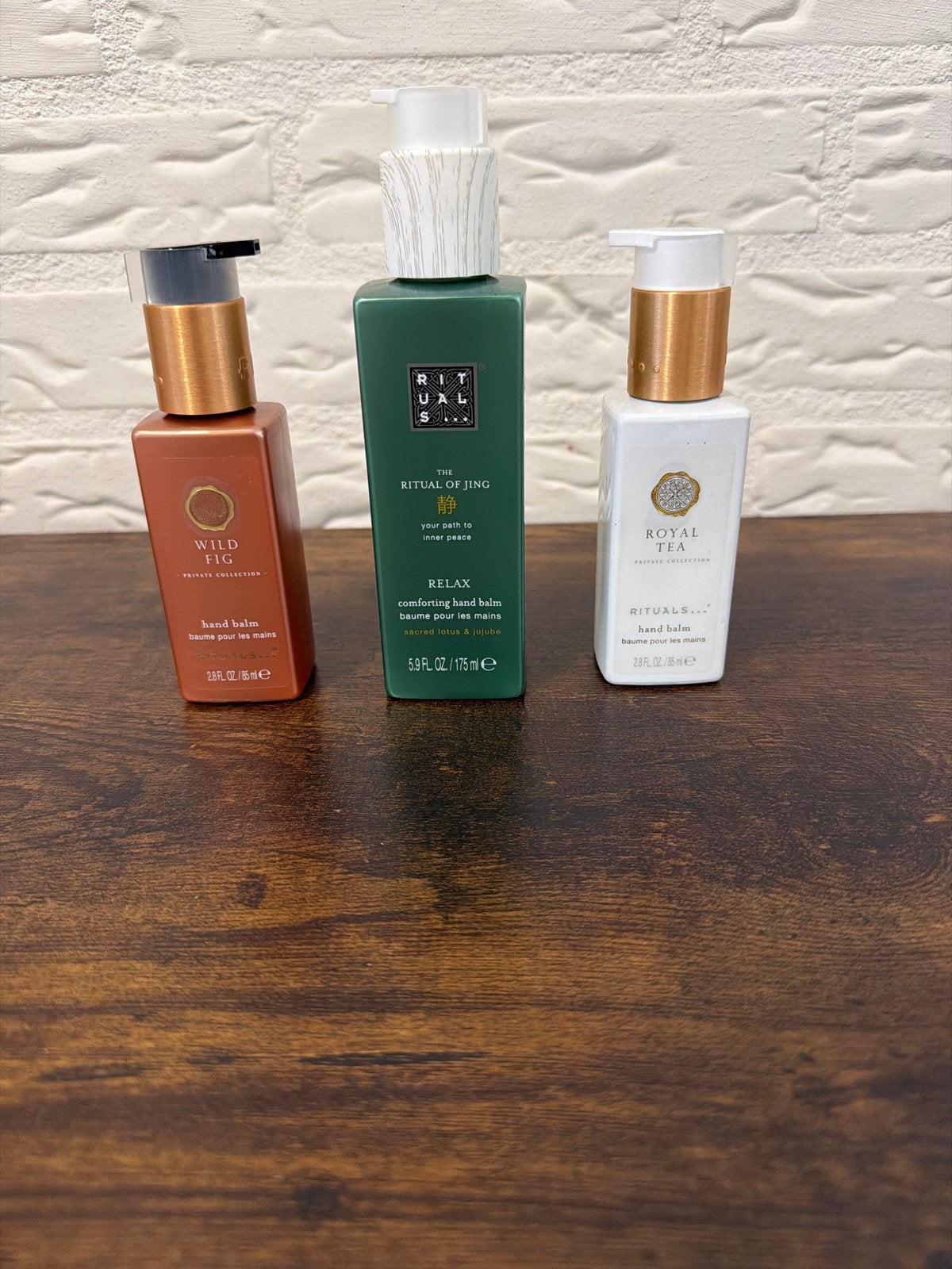 Rituals Handbalsem Set: Wild Fig, Jing, Royal Tea, Ophalen, Nieuw, Bodylotion, Crème of Olie