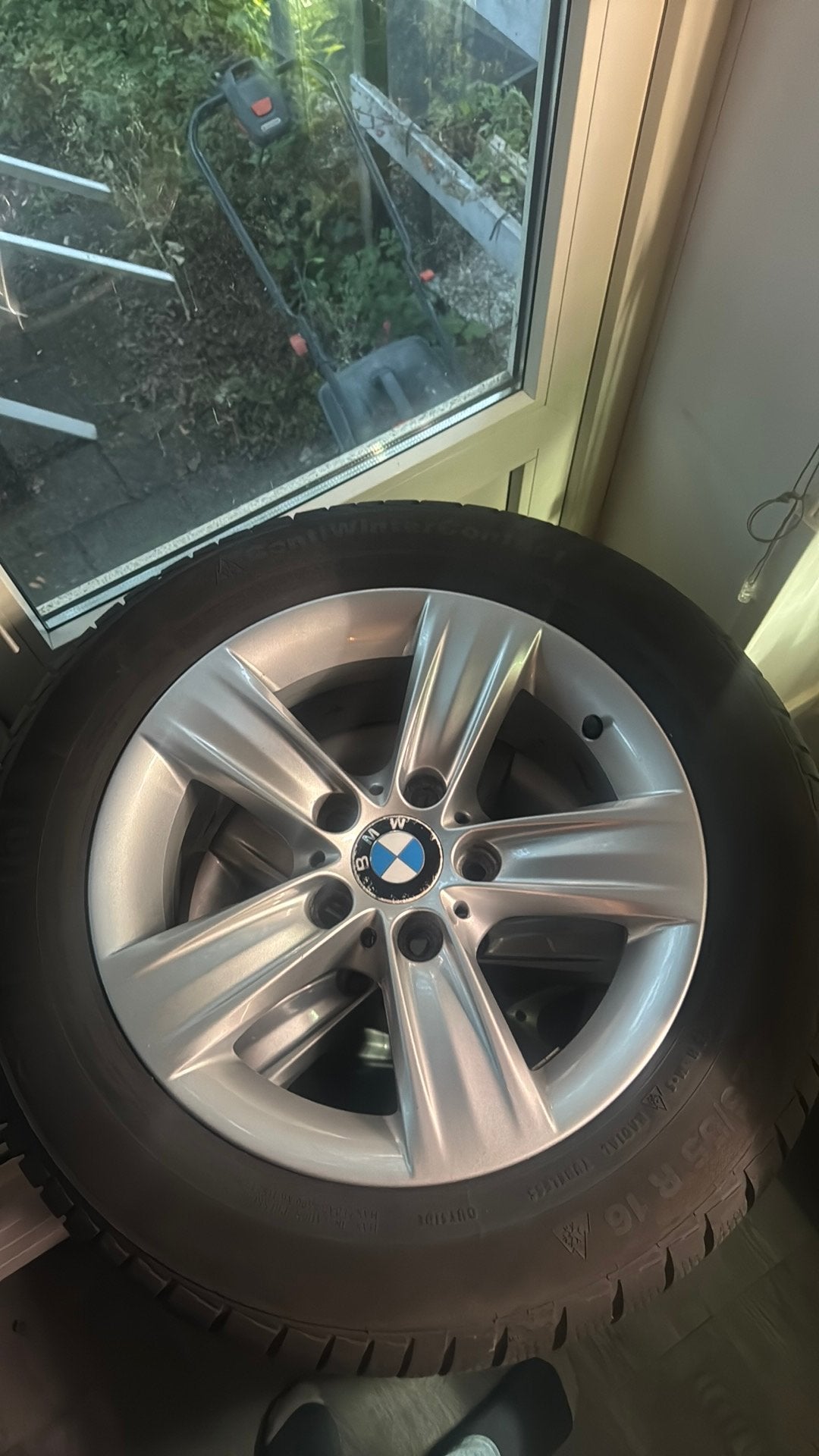 Orginele set Winterbanden te koop BMW 3 serie, 225/55 R16, Auto-onderdelen, Ophalen, Gebruikt, 16 inch, Winterbanden