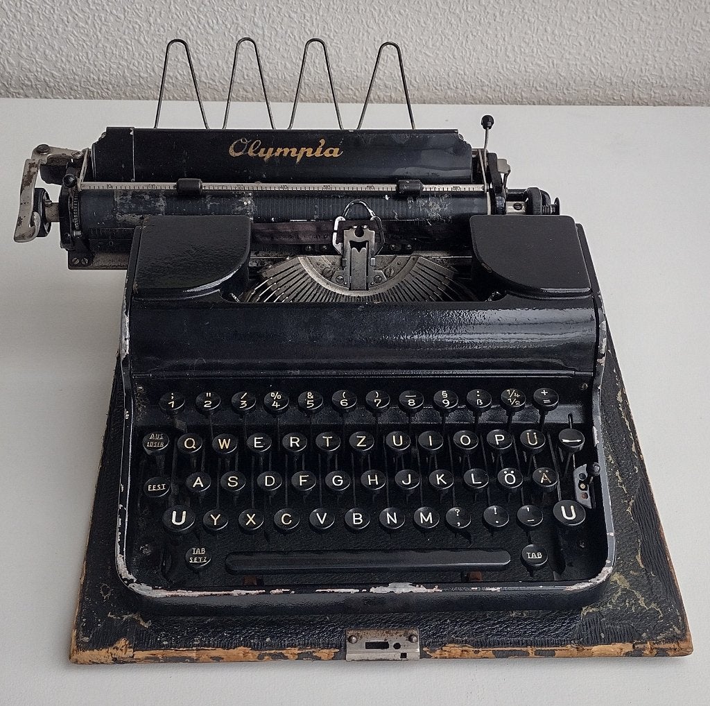Typemachine Olympia (medio 1930), Ophalen