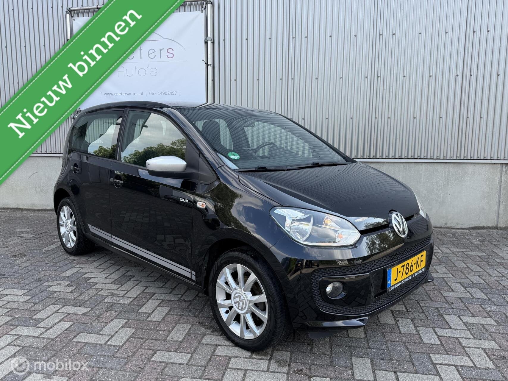 Volkswagen Up! 1.0 Club Edition BlueMotion 2015 / Stoelverwa, Voorwielaandrijving, Euro 5, Stof, Gebruikt