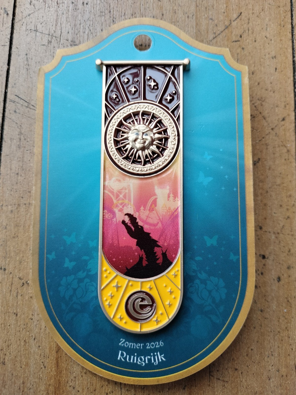 Efteling pin: Zomer 2026 - Ruigrijk, Verzenden, Nieuw, Button of Speldje