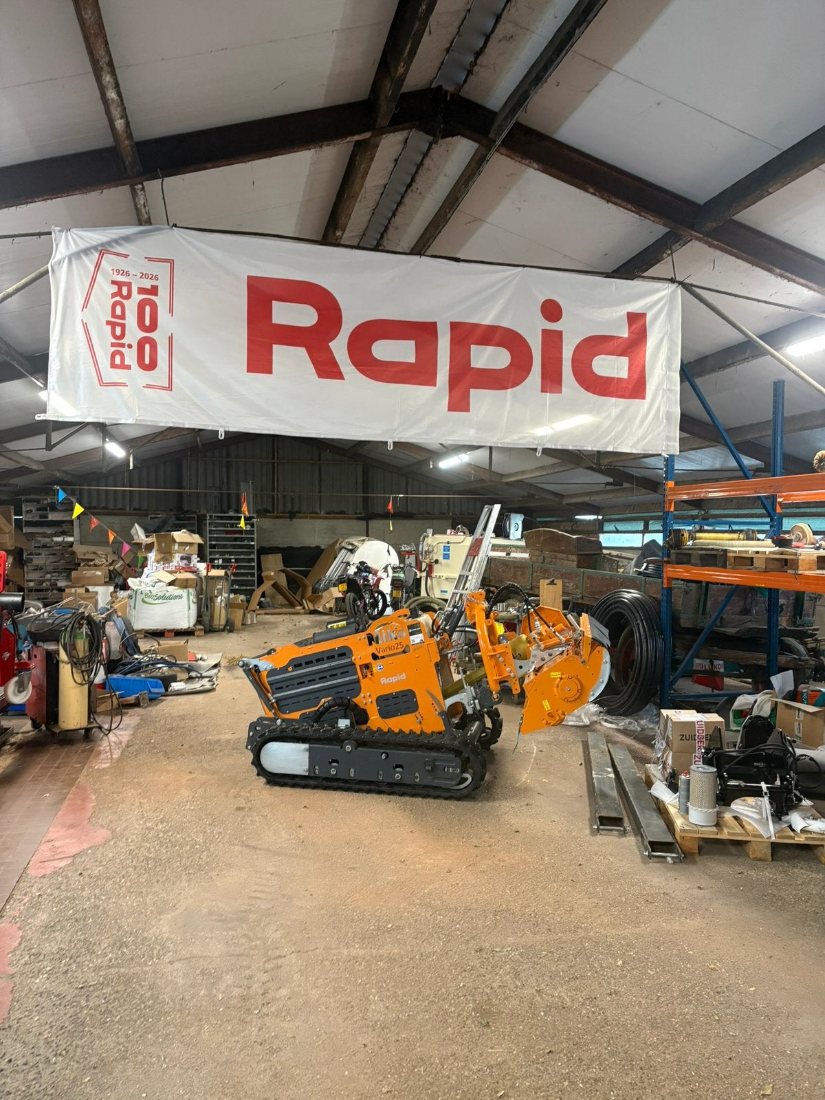 Niko Rapid Vario 25 RoboFlail set compleet met Humus, Gebruikt, Rapid, Info@rapid.de, Rapid