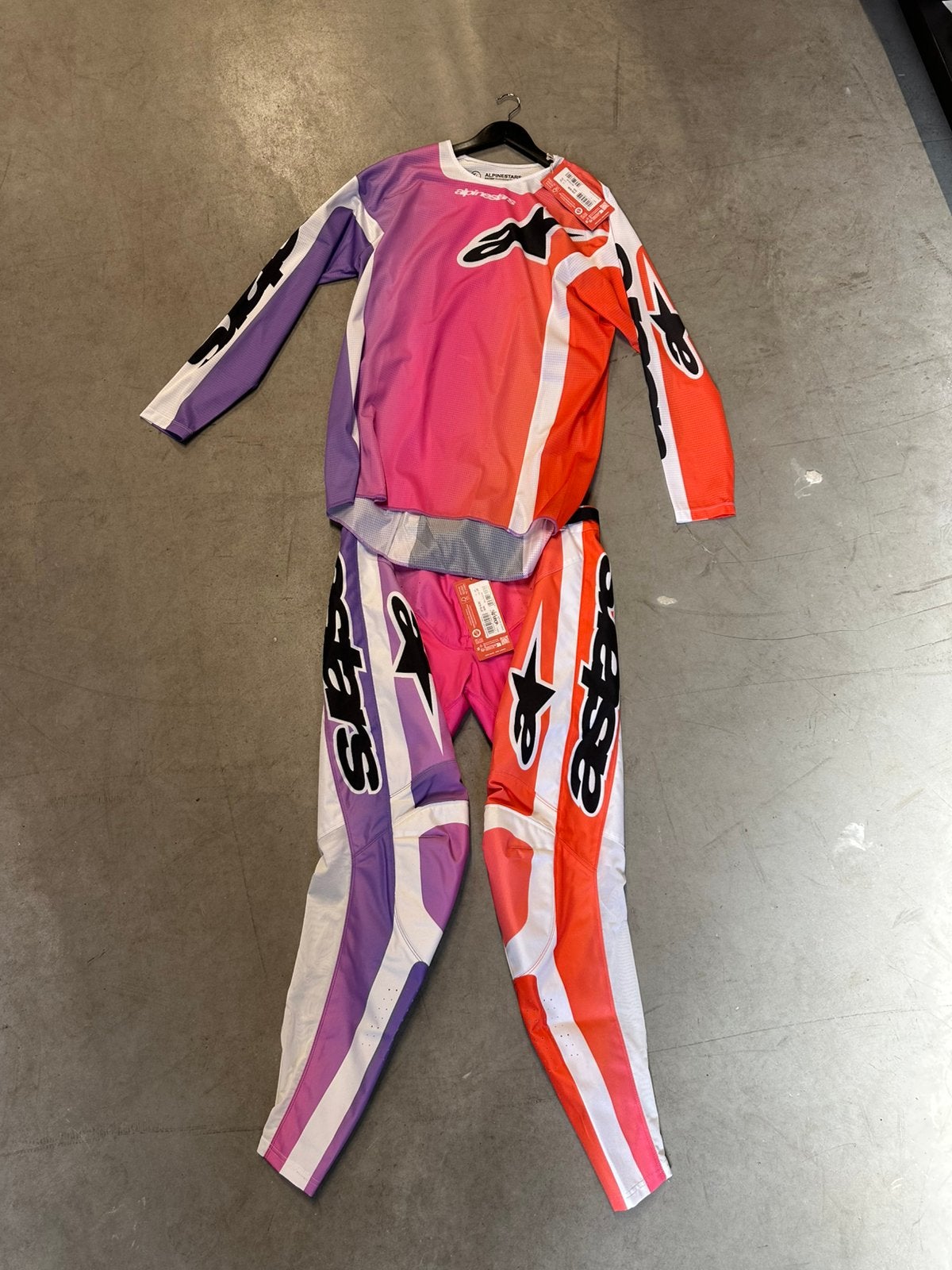 Aanbieding: nieuw Alpinestars Racer Air Portl pak 34 XL, Motoren, Ophalen of Verzenden, Nieuw met kaartje, Dames, Motorcrosskleding
