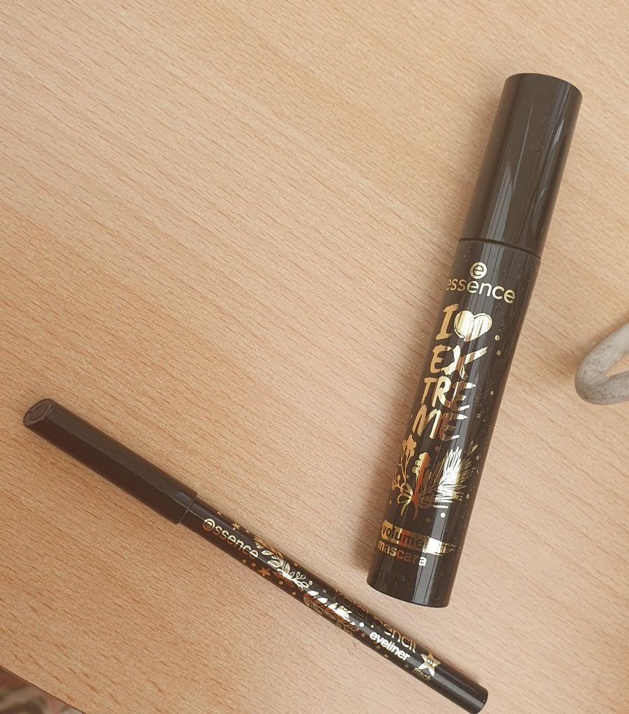 Essence mascara en eyeliner set, Ogen, Zwart, Nieuw, Ophalen of Verzenden