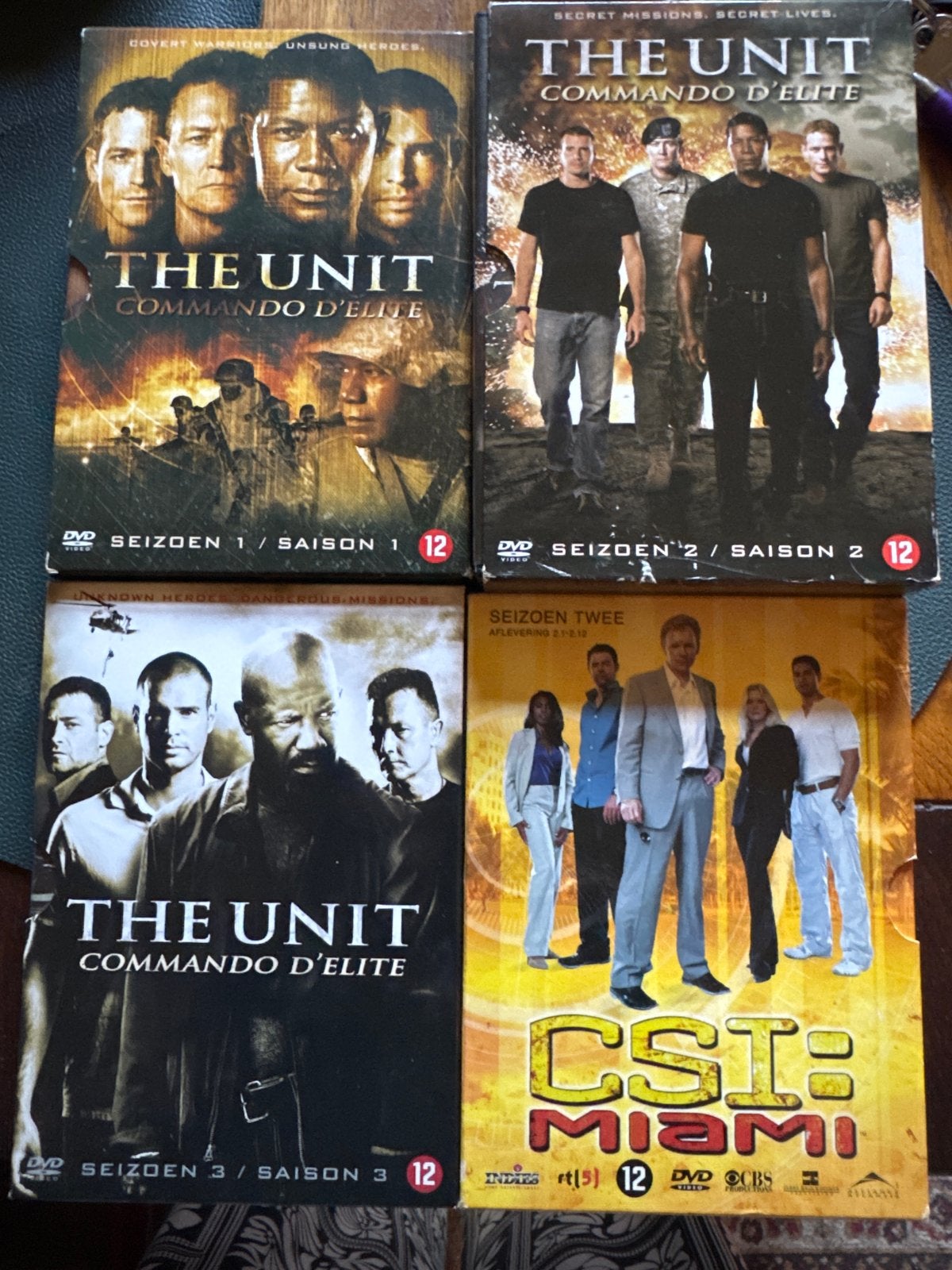 DVD Boxsets: The Unit Seizoen 1-3 & CSI: Miami Seizoen 2, Seizoen 1, Nederlands, Ophalen of Verzenden, Actie en Avontuur
