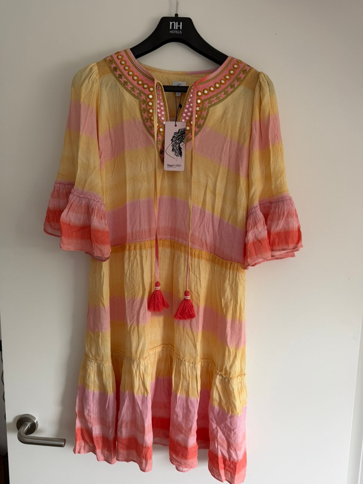 K Design jurk maat M, Maat 38/40 (M), K Design, Meerkleurig, Nieuw