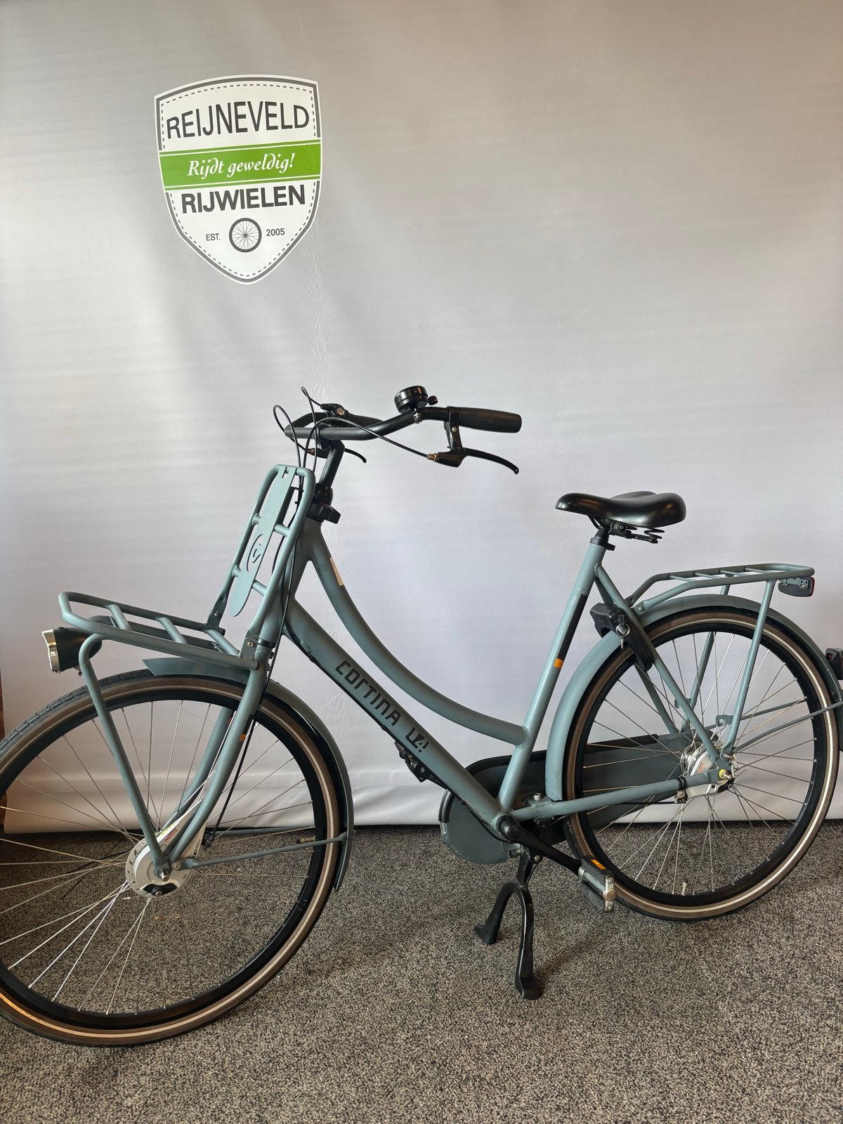 Cortina U4 dames fiets - Zo goed als nieuw, Fietsen en Brommers, 53 tot 56 cm, Versnellingen, Zo goed als nieuw, Trommelrem