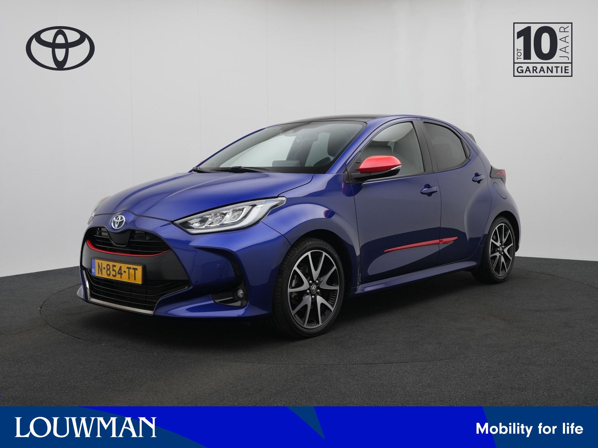 Toyota Yaris 1.5 Hybrid Executive Panoramadak | Premium Audi, Auto's, 12 maanden, 450 kg, Gebruikt, Euro 6