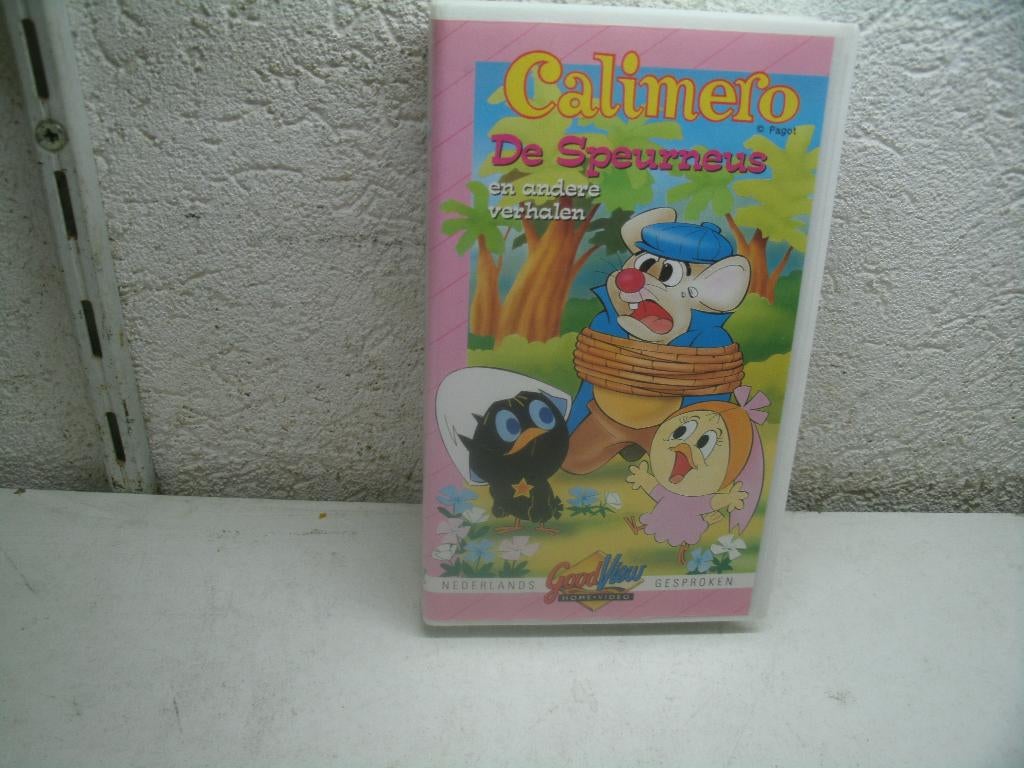 vhs 169a calimero de speurneus en andere verhalen, Alle leeftijden, Ophalen of Verzenden, Zo goed als nieuw