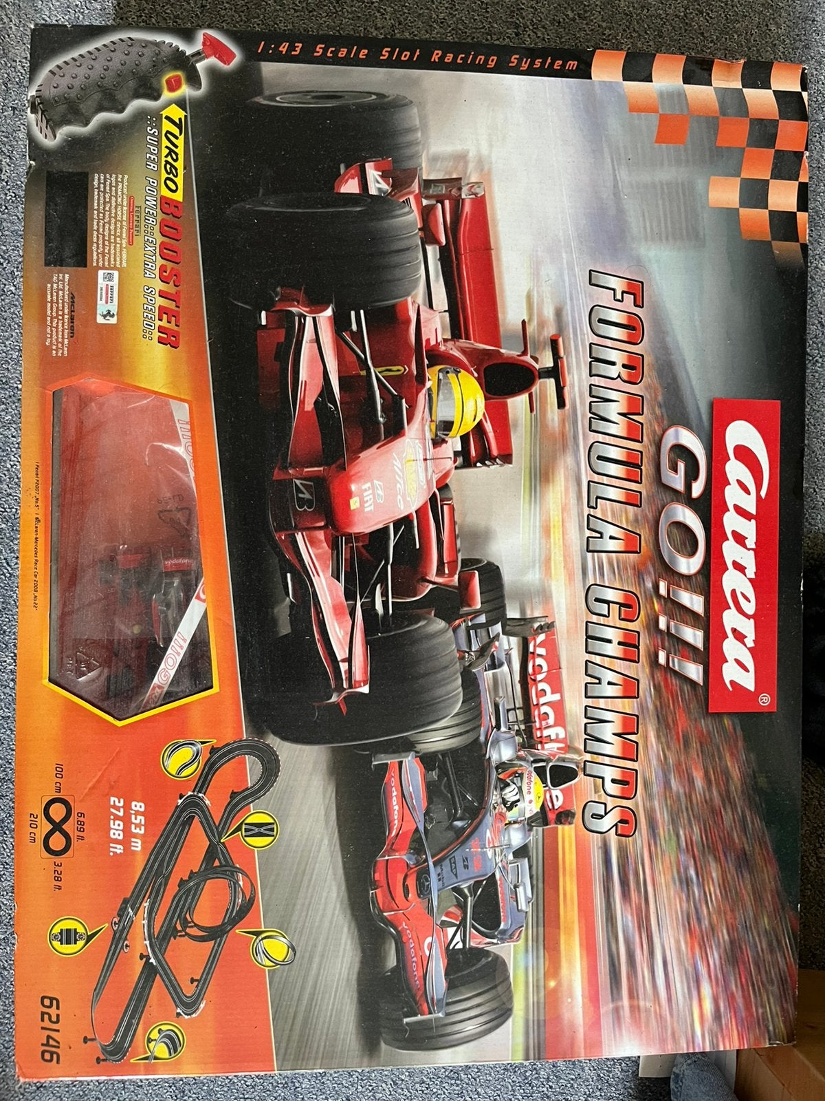 Carrera GO! Formule 1 racebaan, Ophalen, Zo goed als nieuw, Elektrisch, Carrera