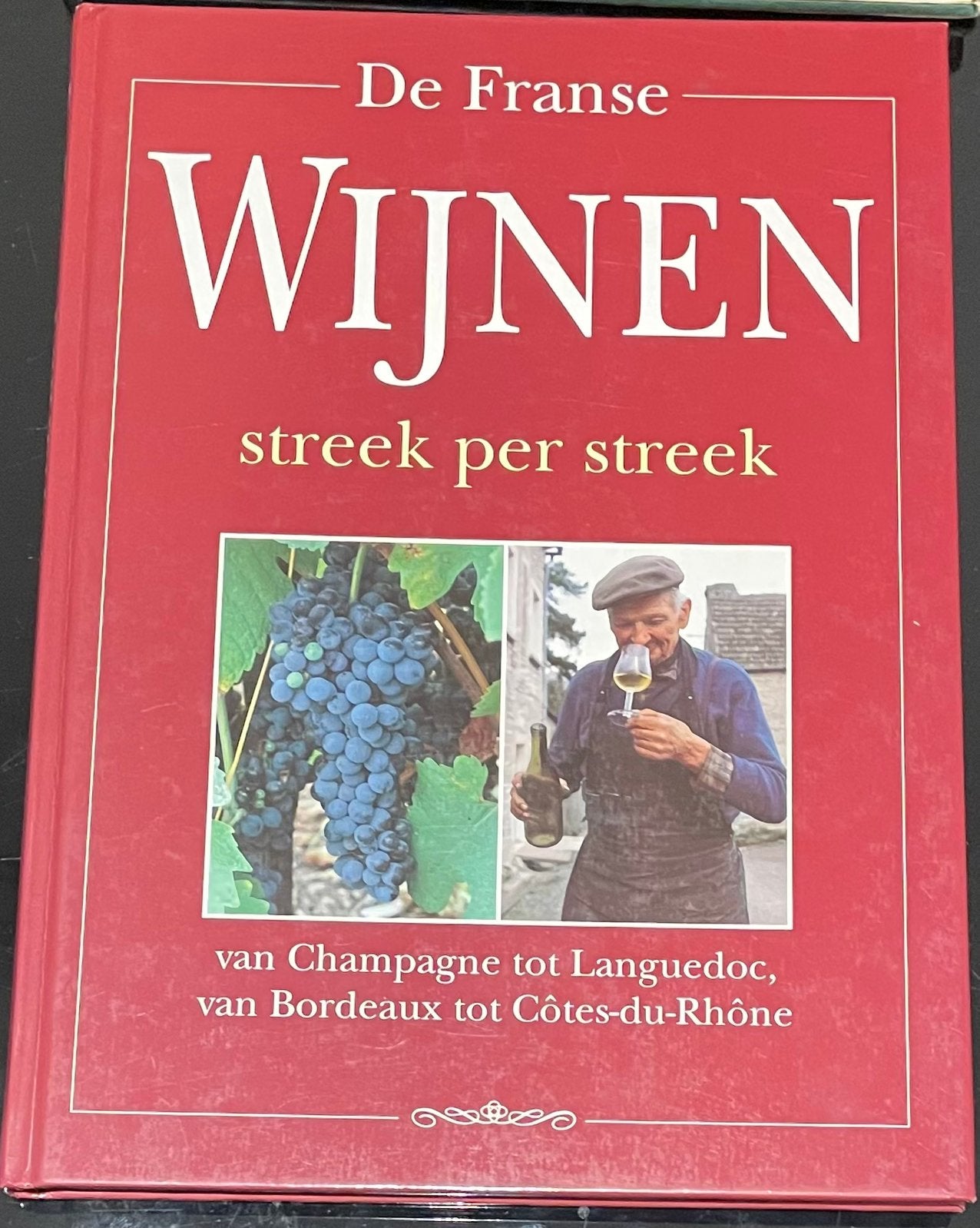 De Franse wijnen streek per streek., Verzamelen, Frankrijk, Ophalen of Verzenden, Zo goed als nieuw, Rode wijn