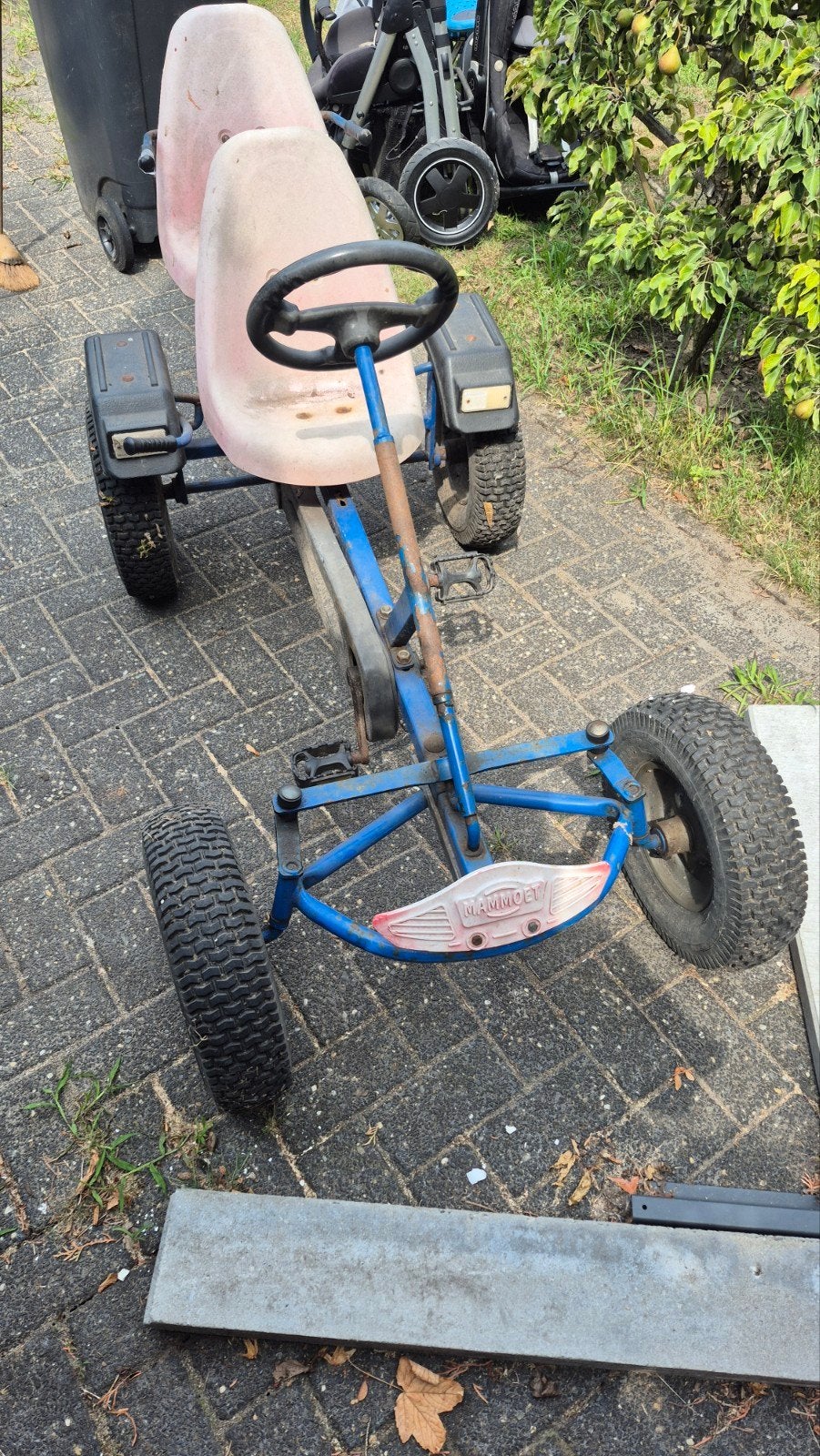 Gebruikte Mammoet skelter, Ophalen