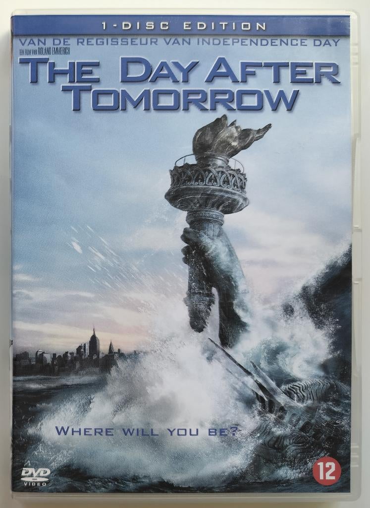 The Day after Tomorrow (2004), Cd's en Dvd's, Vanaf 12 jaar, Ophalen of Verzenden, Zo goed als nieuw, Actie