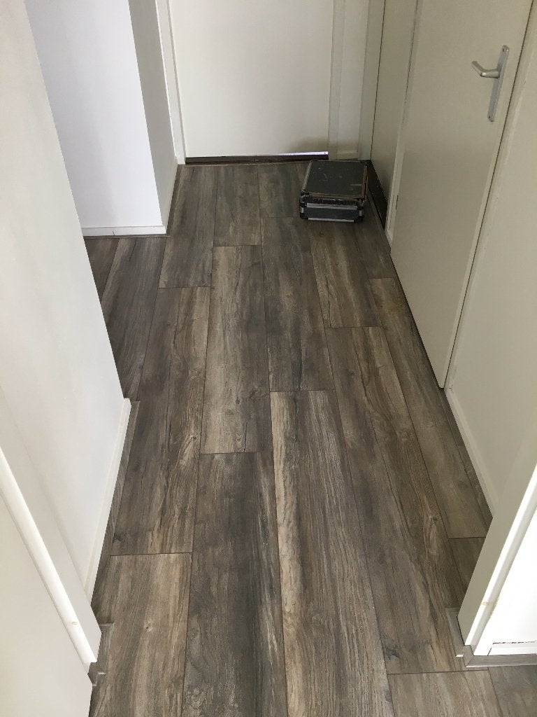 Laminaat 7.50,-!, Visgraat xxl stroken tegel laminaat pvc parket egaliseren, 75 m² of meer, Nieuw, Geel