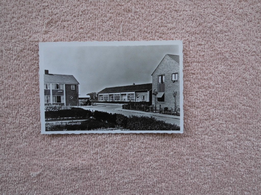 Broek op Langendijk., Ophalen of Verzenden, 1940 tot 1960, Ongelopen, Noord-Holland