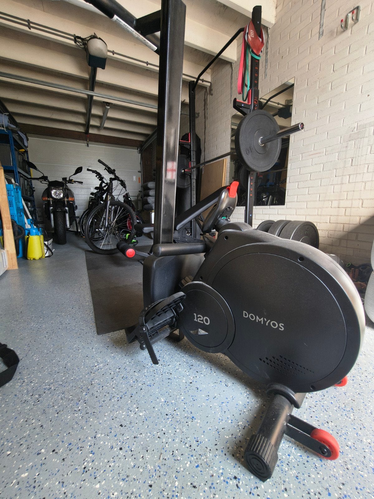 Decathlon Domyos 120 Roeimachine - Prima Staat, Sport en Fitness, Fitnessapparatuur, Ophalen