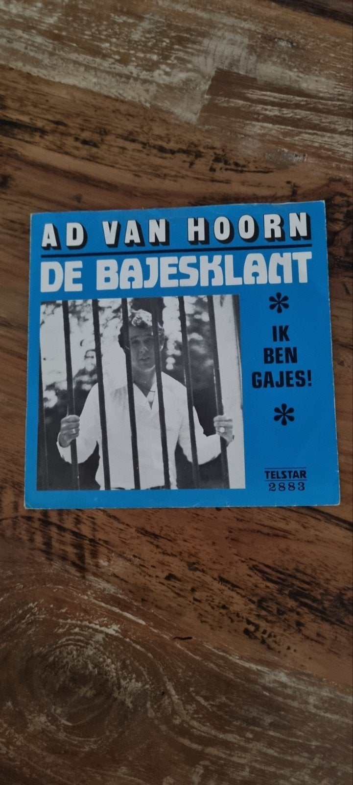 Ad van Hoorn de bajesklant telstar, Ophalen of Verzenden, Gebruikt, Overige formaten, Levenslied of Smartlap