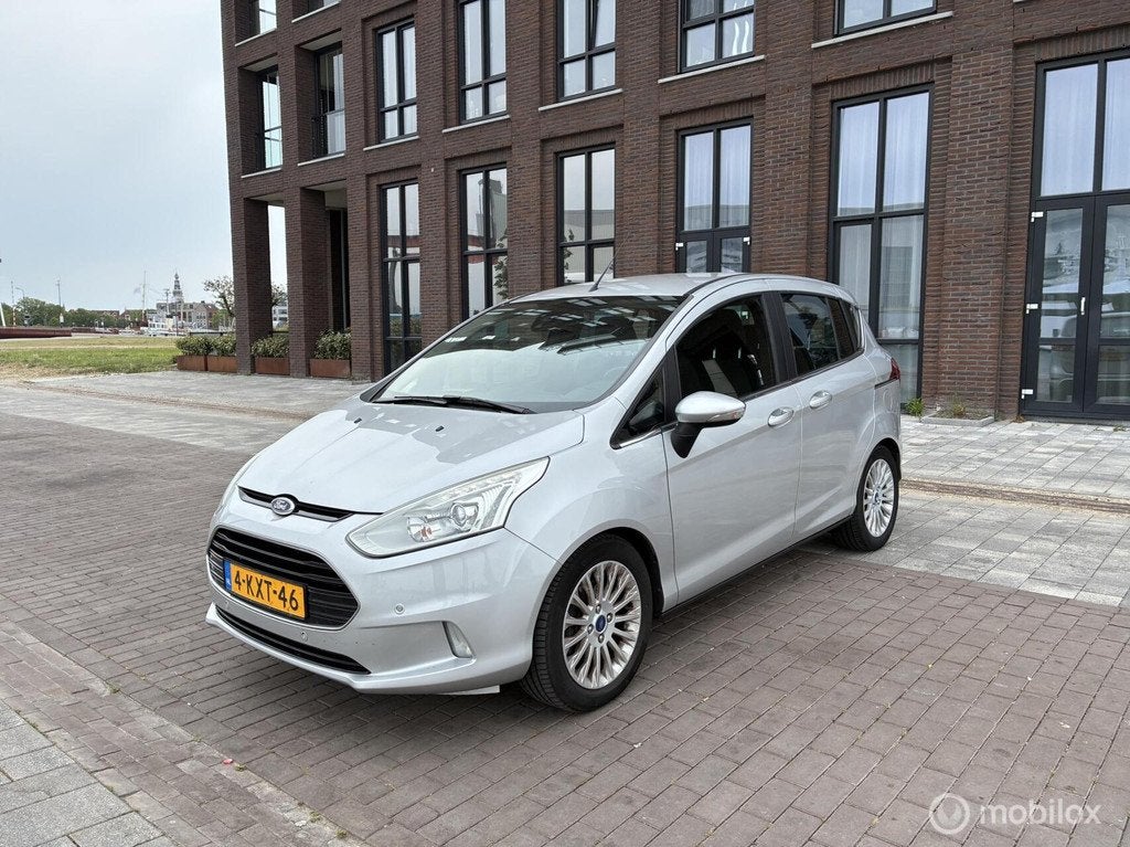 Ford B-Max 1.0 EcoBoost Titanium Clima Cruise Led Trekhaak, Auto's, Ford, Voorwielaandrijving, Euro 5, Gebruikt, 750 kg