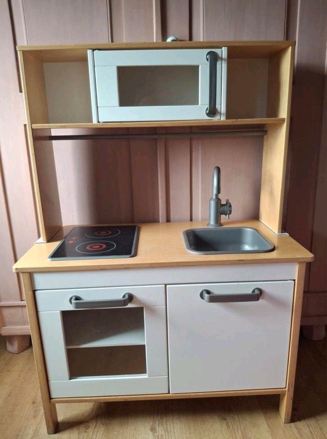 Ikea Houten speelkeuken met oven en kookplaat, Ophalen of Verzenden, Gebruikt, Ontdekken