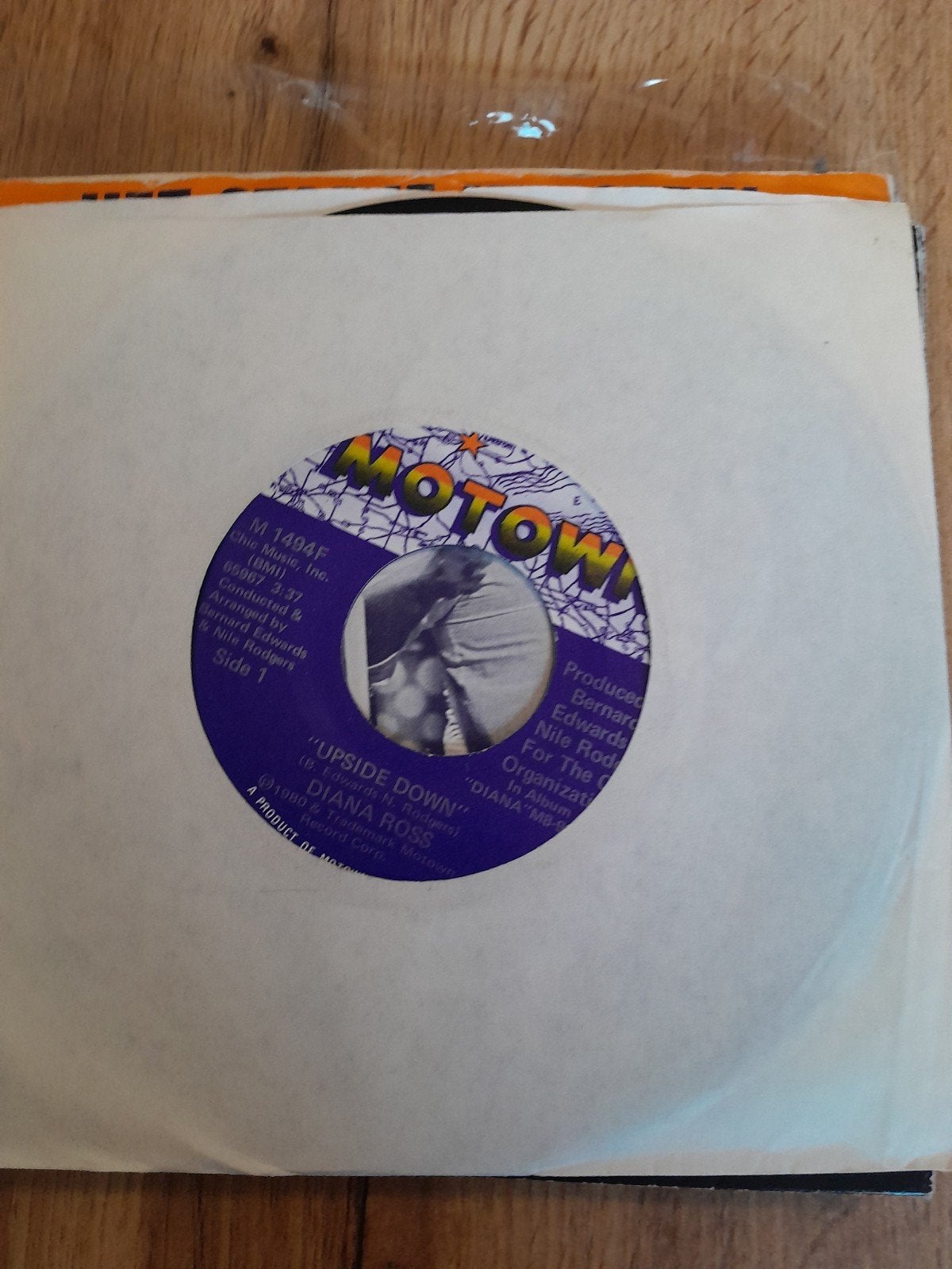 diana ross 7 inch upside down, Cd's en Dvd's, Ophalen of Verzenden, Zo goed als nieuw, Pop