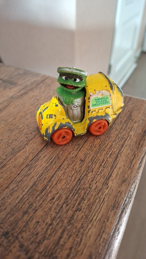 Oscar uit Sesamstraat, Verzamelen, Ophalen of Verzenden, Gebruikt, Tv, Overige typen
