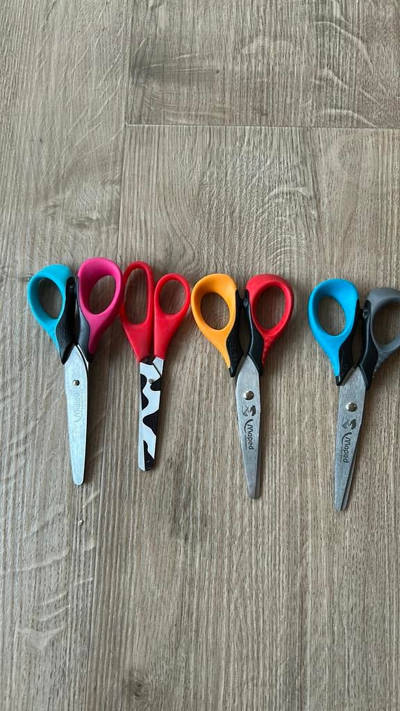 Kinderschaartjes(leuk voor knutselen), Hobby en Vrije tijd, Ophalen of Verzenden, Zo goed als nieuw