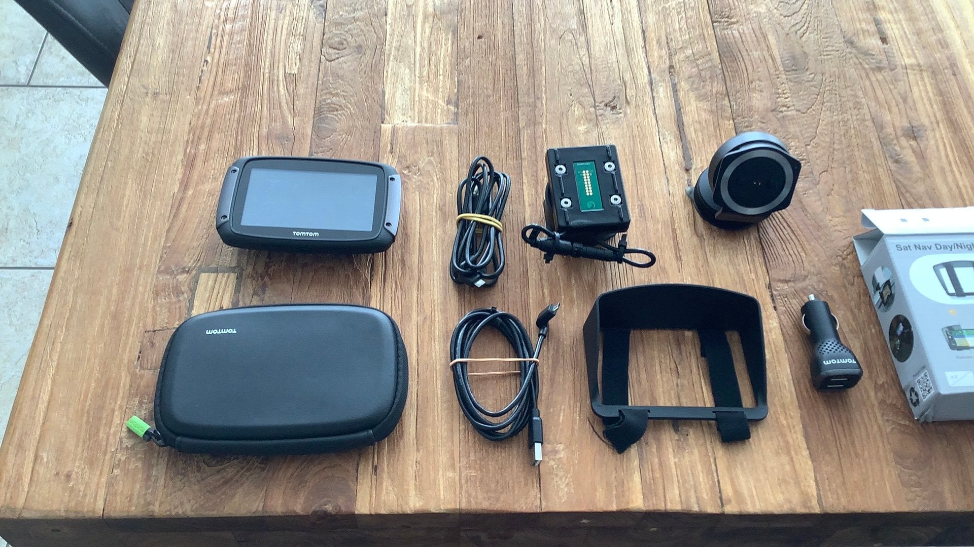 TomTom Rider 550 + aansluiting BMW motorfiets, Ophalen, Gebruikt