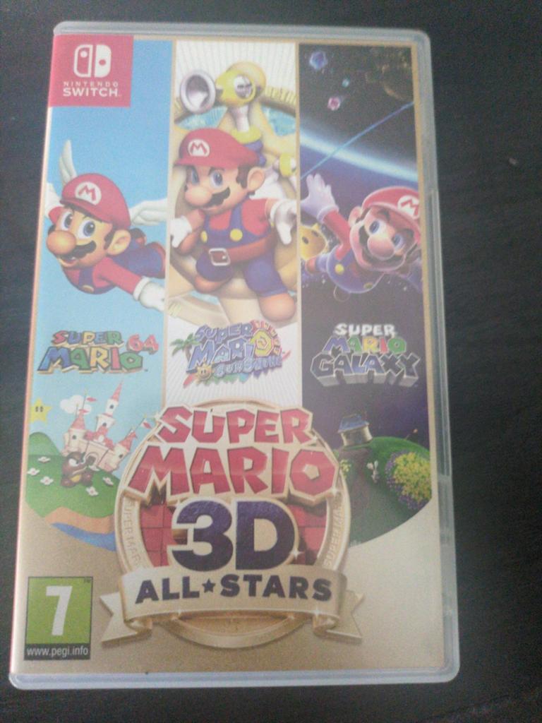 Super Mario 3D All-Stars Nintendo Switch, Ophalen of Verzenden, Zo goed als nieuw, Met games