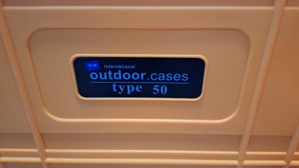 B&W Outdoor Cases Koffer Hardcase plukschuim flightcase, Muziek en Instrumenten, Behuizingen en Koffers, Nieuw, /, /, Flightcase