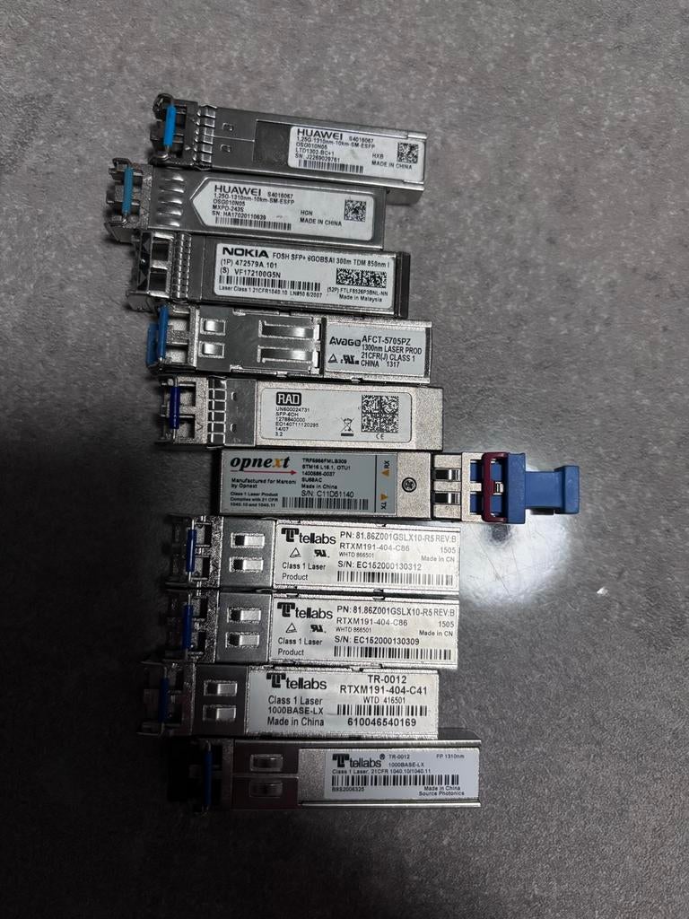 Diverse SFP modules!, Ophalen, Zo goed als nieuw