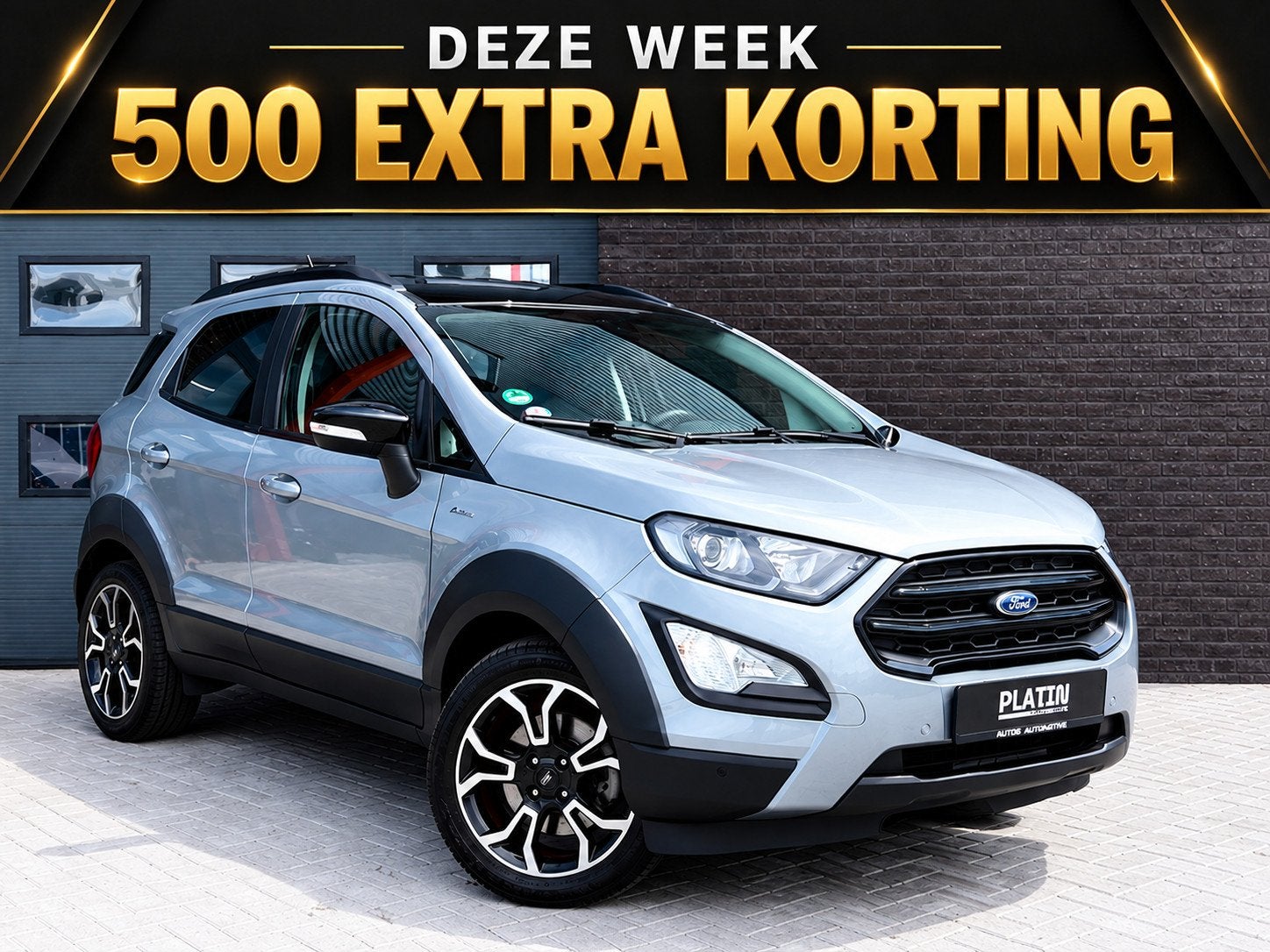 Ford EcoSport 1.0 EcoBoost Active 2022|Camera|WINTERPAK|APK, Auto's, Voorwielaandrijving, Dealer onderhouden, 125 pk, Gebruikt