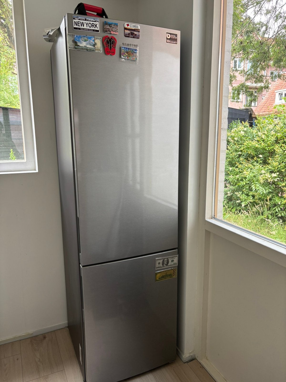 Koelkast Samsung Twin Cooling plus, Ophalen, 200 liter of meer, 160 cm of meer, Zo goed als nieuw
